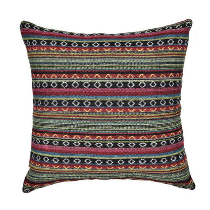 Colorful Global Pattern Throw Pillow Cover