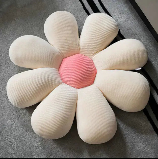 Soft Floral Pattern Seat Cushion