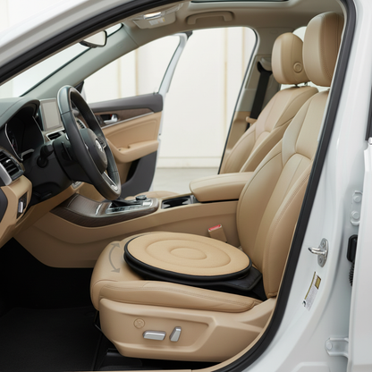 Ergonomic 360° Swivel Seat Cushion for Car & Office