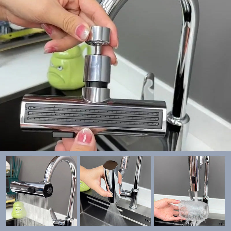 Stylish Contemporary Waterfall Kitchen Faucet