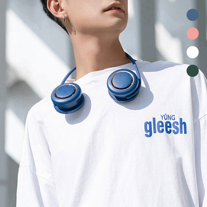 Compact Rechargeable Mini Neck Fan