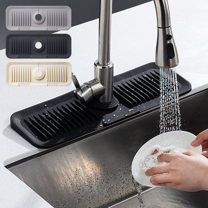 Waterproof Kitchen Sink Faucet Splash Mat