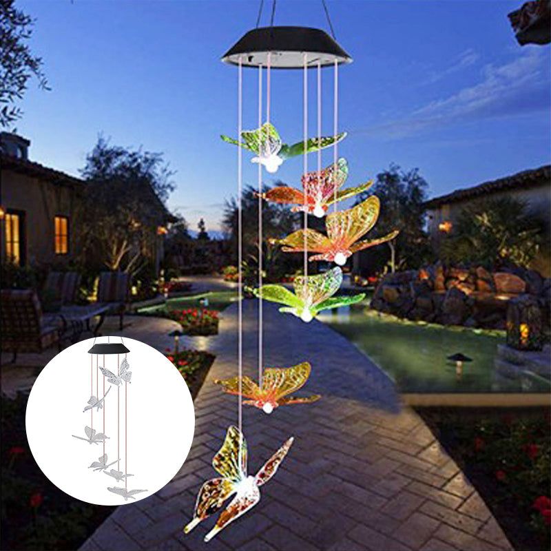 Stunning Solar Powered Chandelier