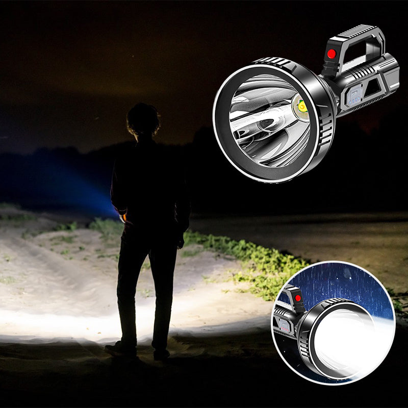 Portable LED Rechargeable Flashlight Torch