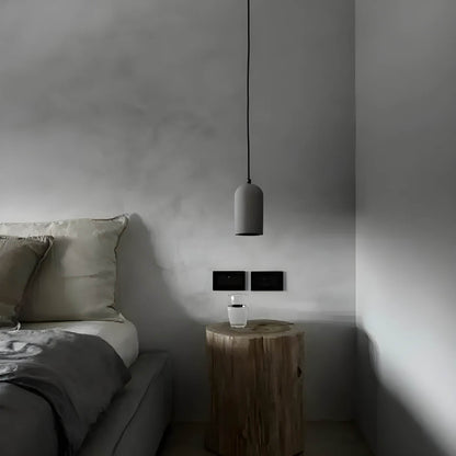 Edgy Concrete Pendant Light for Urban Homes