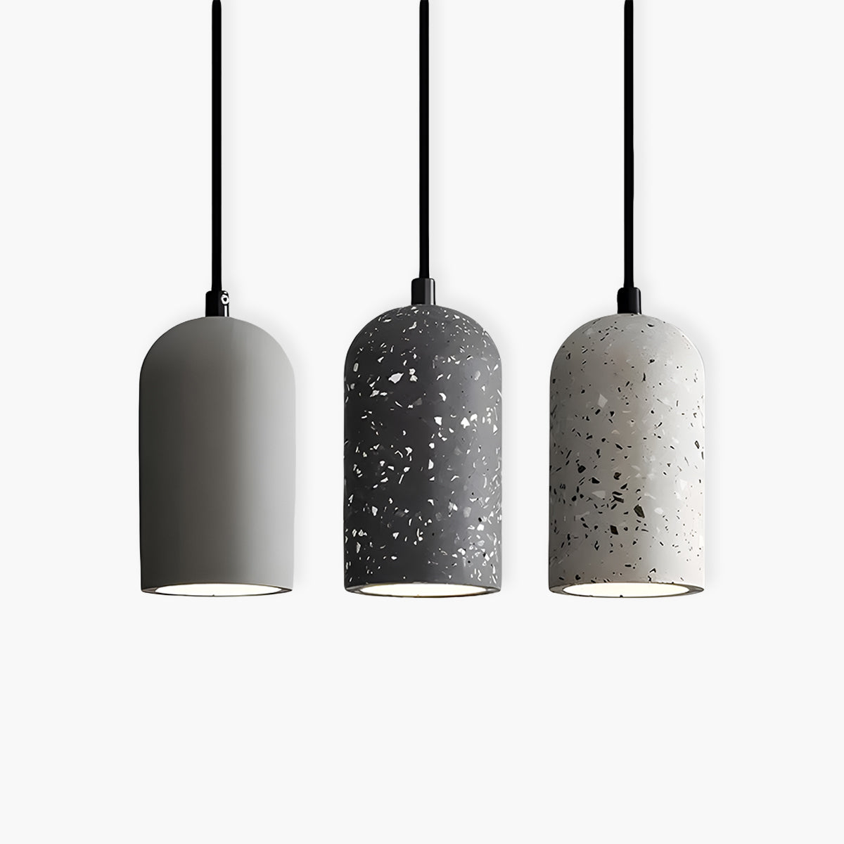 Edgy Concrete Pendant Light for Urban Homes