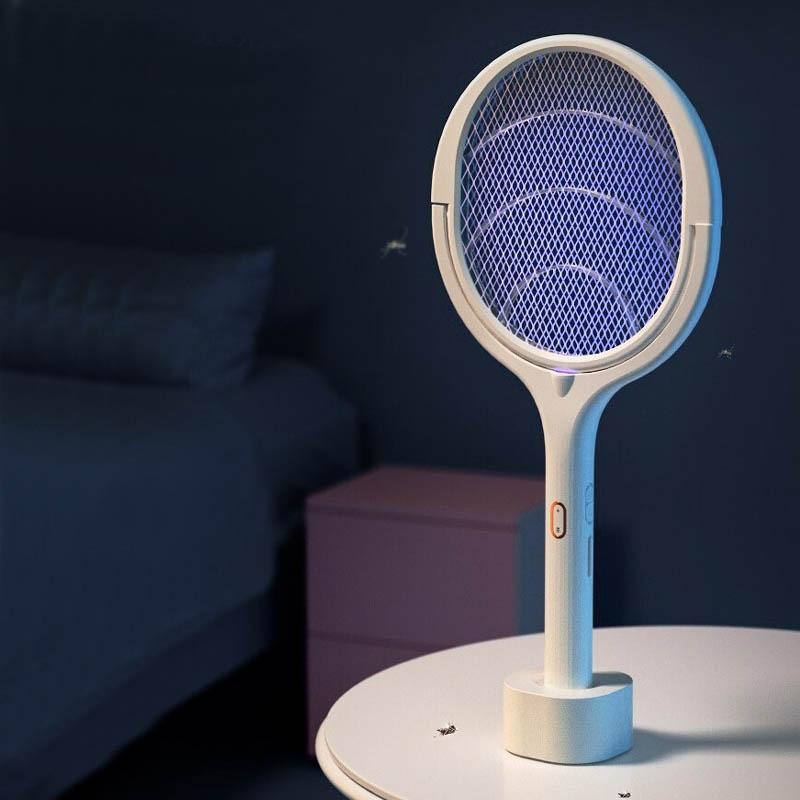Portable Electric Fly Swatter with USB Charger