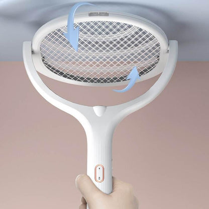 Portable Electric Fly Swatter with USB Charger