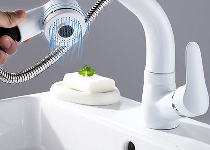 Yeezlab | FlexiStream Adjustable Bathroom Faucet Pull-Out Chrome Finish