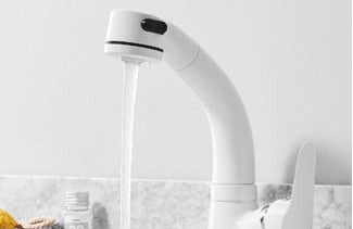 Yeezlab | FlexiStream Adjustable Bathroom Faucet Pull-Out Chrome Finish