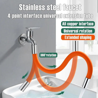 Adjustable 360° Rotating Faucet Extender
