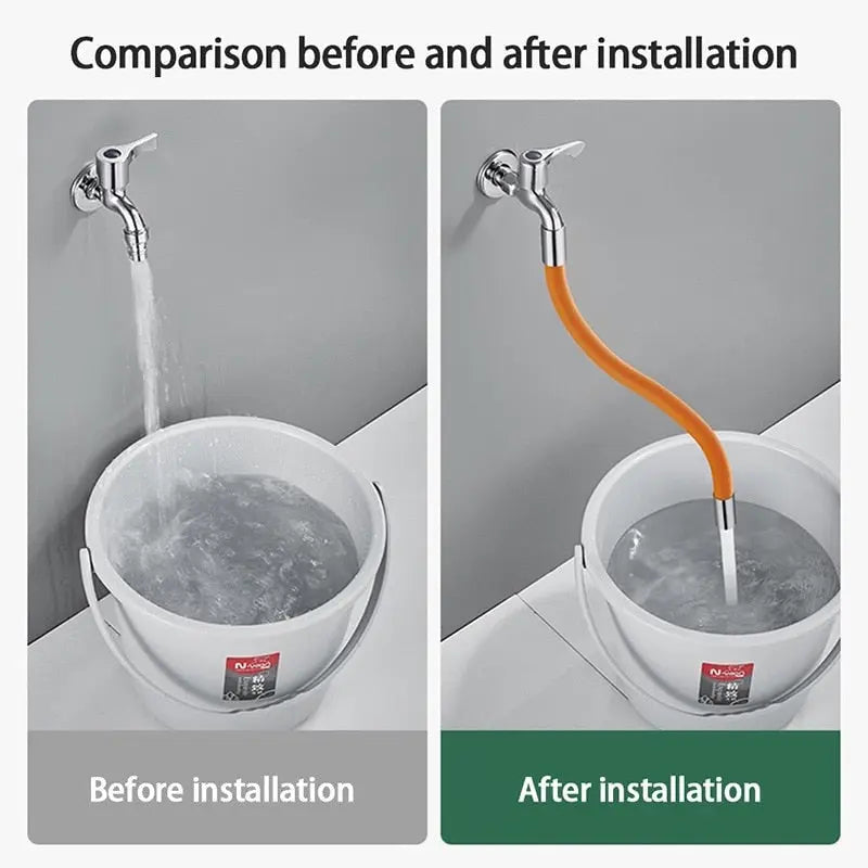 Adjustable 360° Rotating Faucet Extender