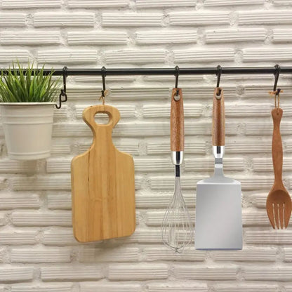 Premium Metal Spatula with Wood Grip