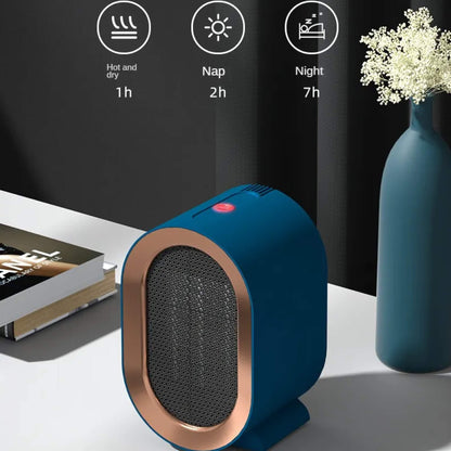 Compact Ceramic Electric Space Heater for Home Office