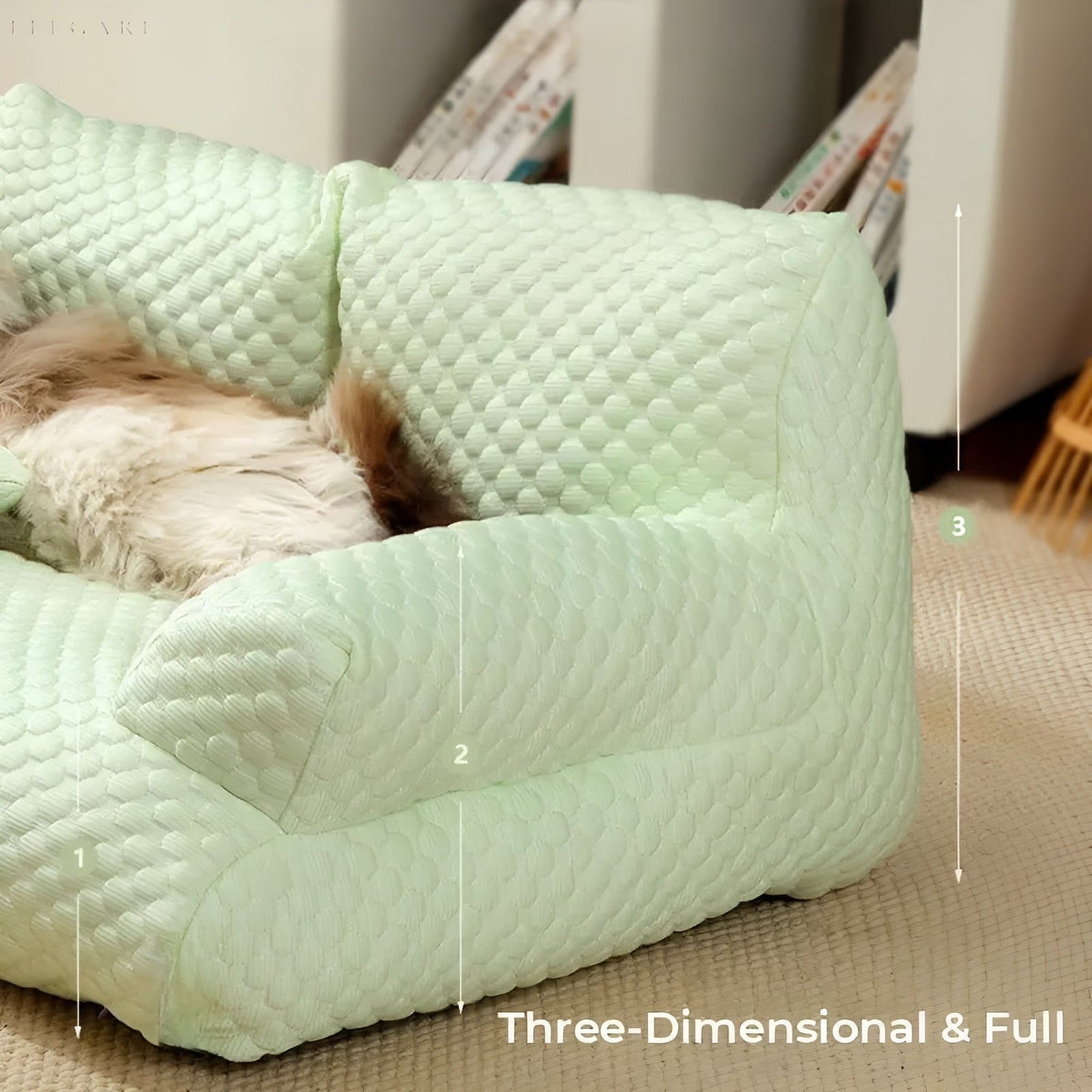 Soft Pet Pillow Bed for Dogs and Cats