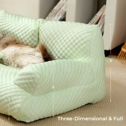 Soft Pet Pillow Bed for Dogs and Cats