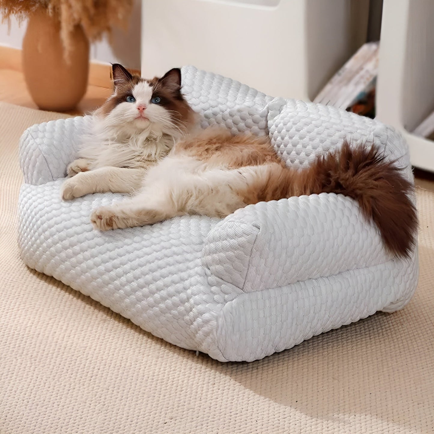 Soft Pet Pillow Bed for Dogs and Cats