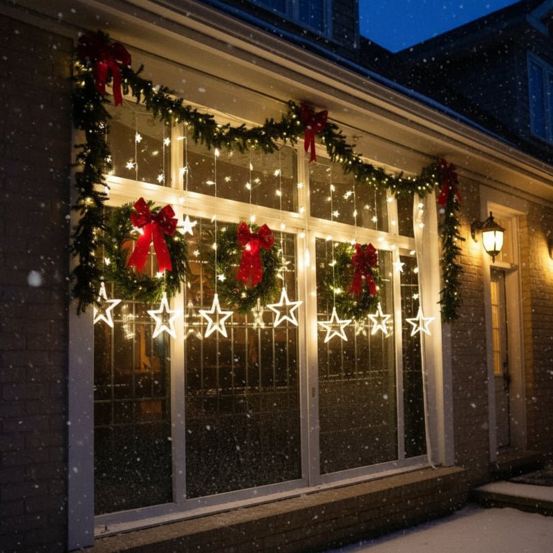 Warm LED String Lights for Christmas Decor