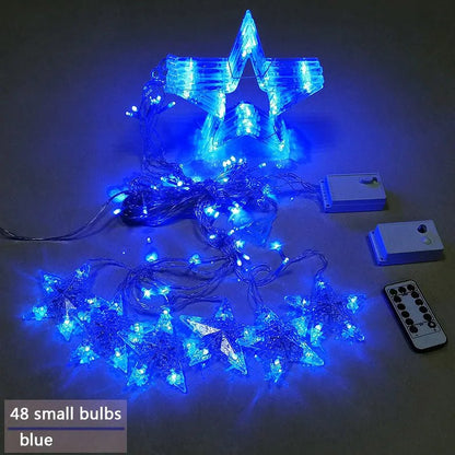 Warm LED String Lights for Christmas Decor