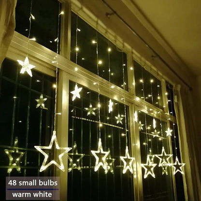 Warm LED String Lights for Christmas Decor