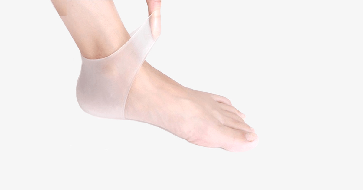 Comfort Gel Heel Support Socks for Foot Pain Relief - Yeezlab