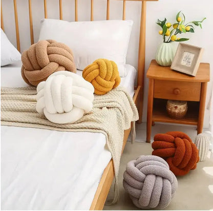 Soft Handmade Plush Throw Pillow