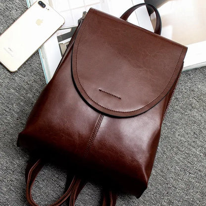 Premium Leather Backpack for Women