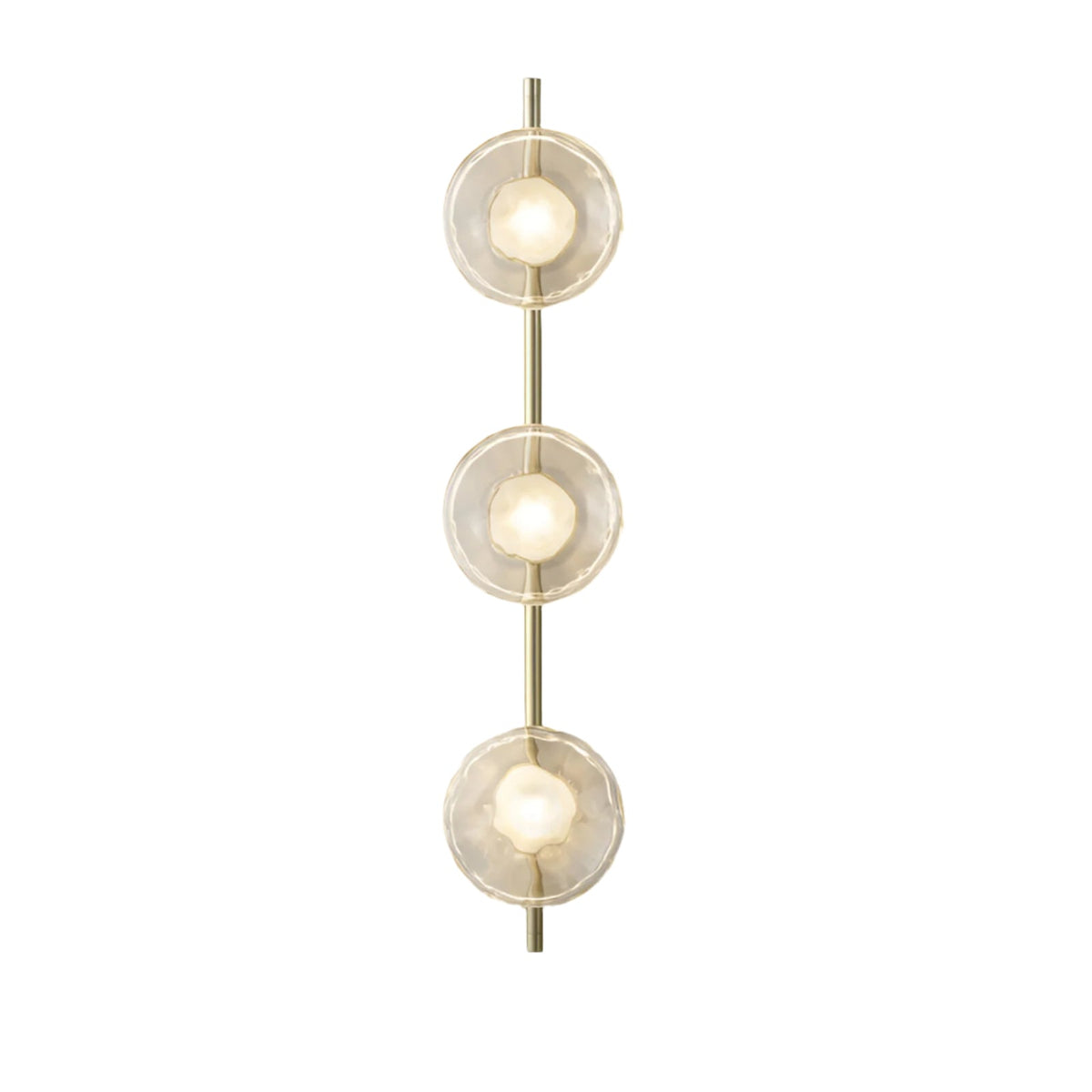 Minimalist Round Glass Wall Light
