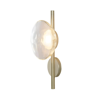 Minimalist Round Glass Wall Light