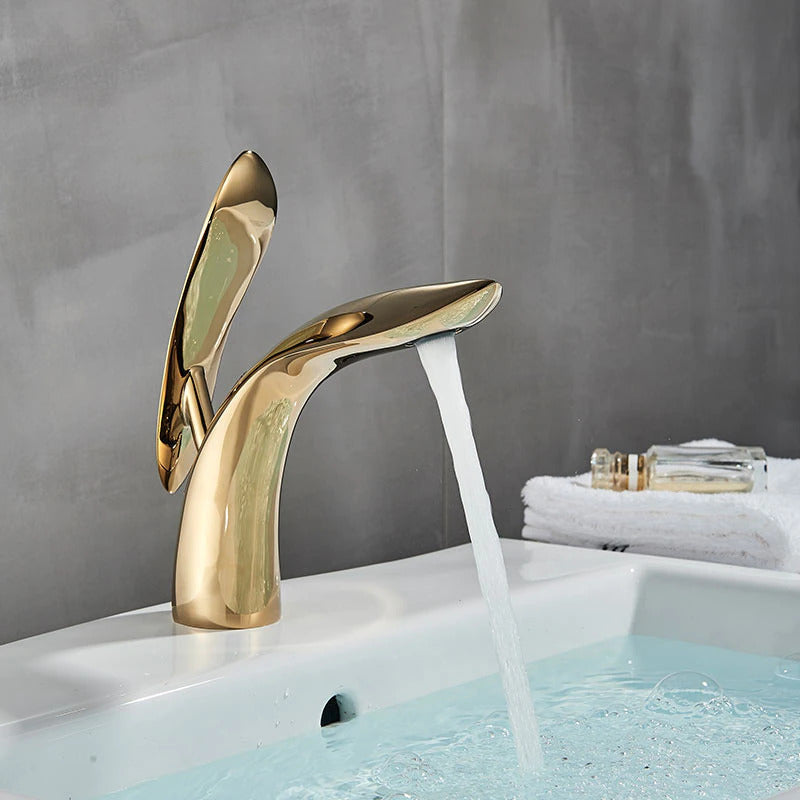 Contemporary Designer Bathroom Sink Faucet
