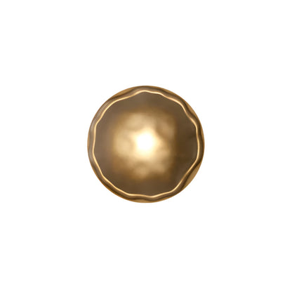 Minimalist Round Glass Wall Light