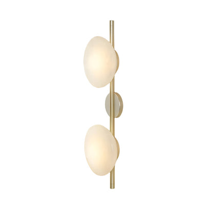 Minimalist Round Glass Wall Light
