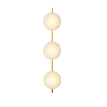 Minimalist Round Glass Wall Light
