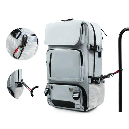 Extra Large Water Resistant Hiking Backpack with USB Charger