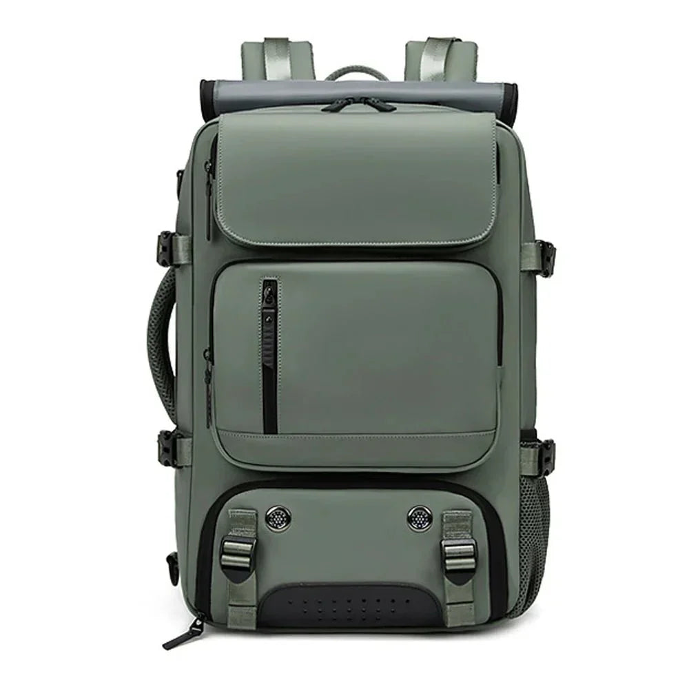 Extra Large Water Resistant Hiking Backpack with USB Charger