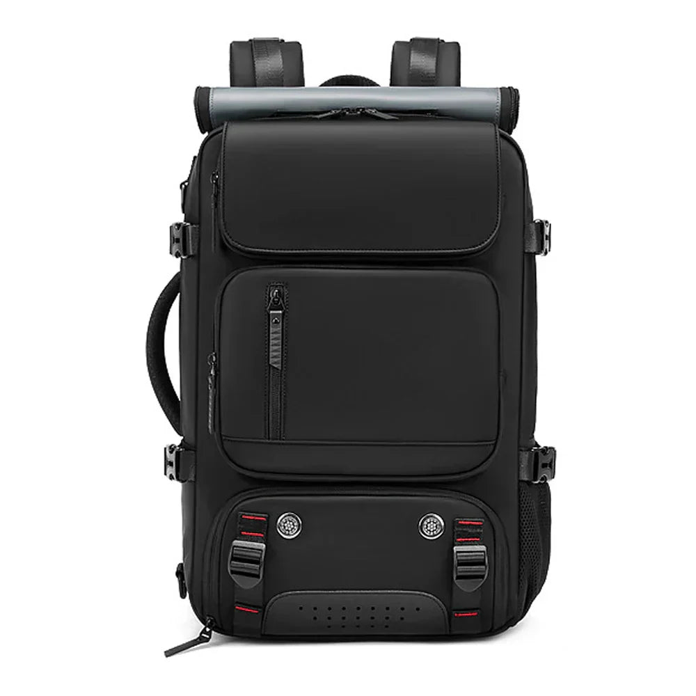 Extra Large Water Resistant Hiking Backpack with USB Charger - Yeezlab