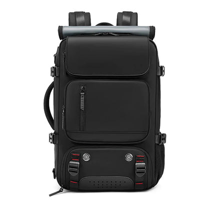 Extra Large Water Resistant Hiking Backpack with USB Charger - Yeezlab
