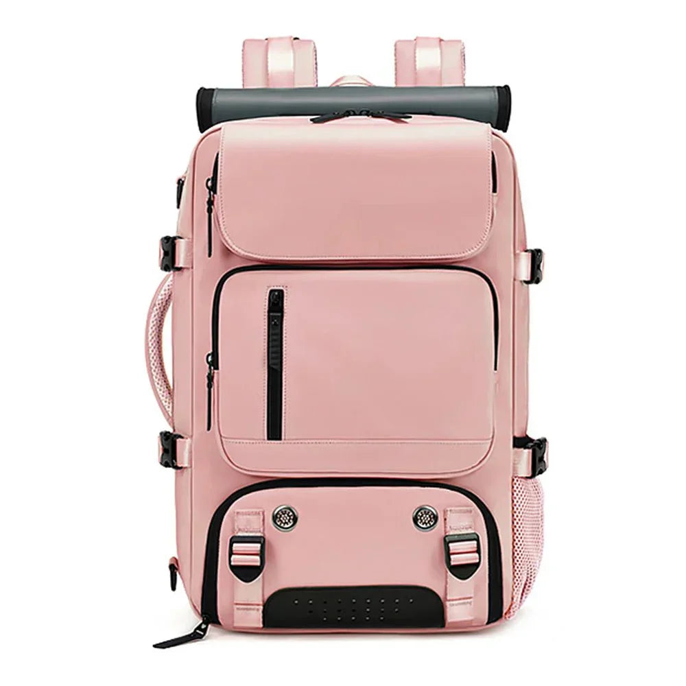 Extra Large Water Resistant Hiking Backpack with USB Charger