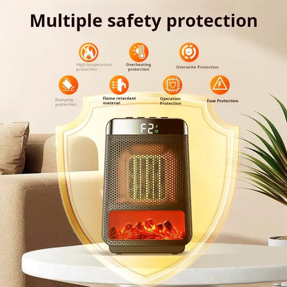 Fast Large Space Electric Heater