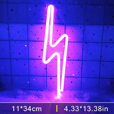 Colorful LED Neon Wall Light Sign Decor