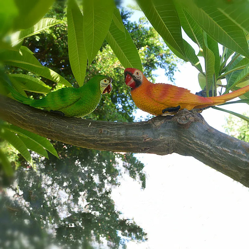 Colorful Bird Branch Wall Decoration