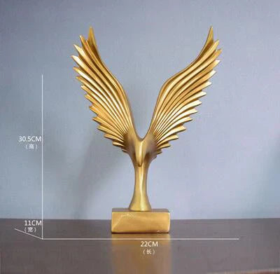 Premium Eagle Figurine - Modern Decor Statue - Yeezlab