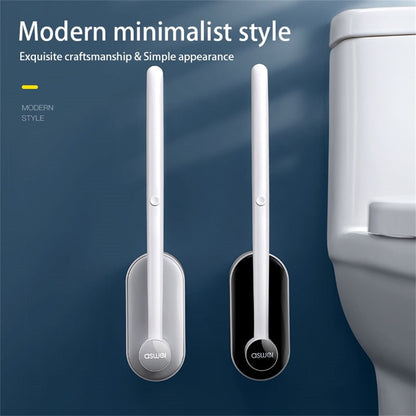Extended Reach Bathroom Toilet Brush Set