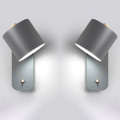 Contemporary LED Wall Light with On/Off Switch
