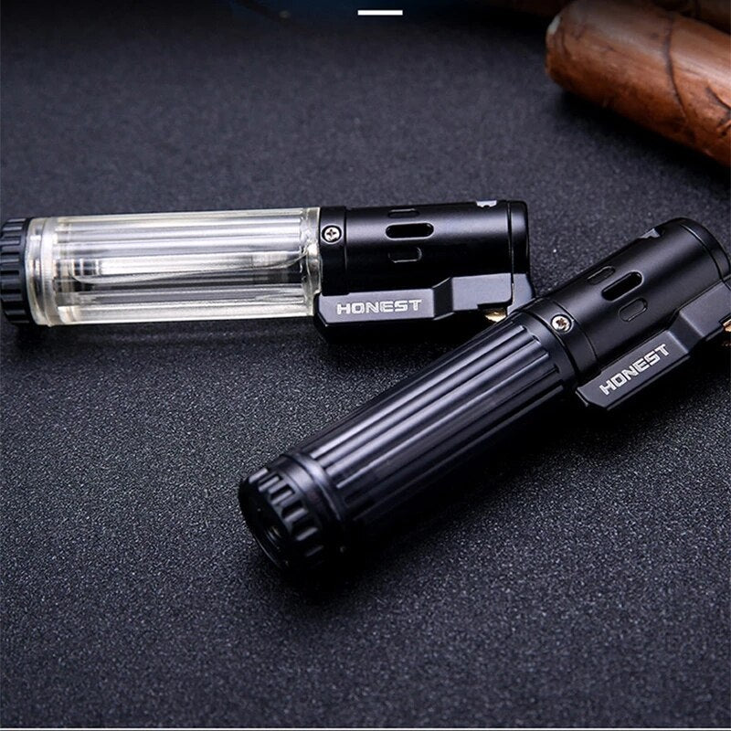 Portable Fast Flame Turbo Butane Lighter