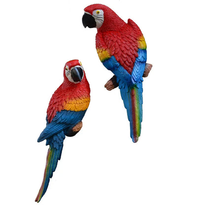 Colorful Bird Branch Wall Decoration