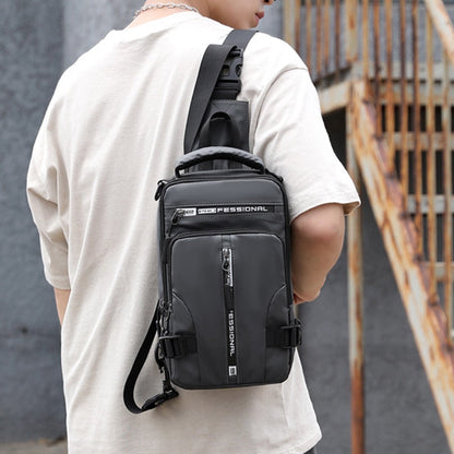 Waterproof Crossbody Purse with USB Charging & Multiple Pockets