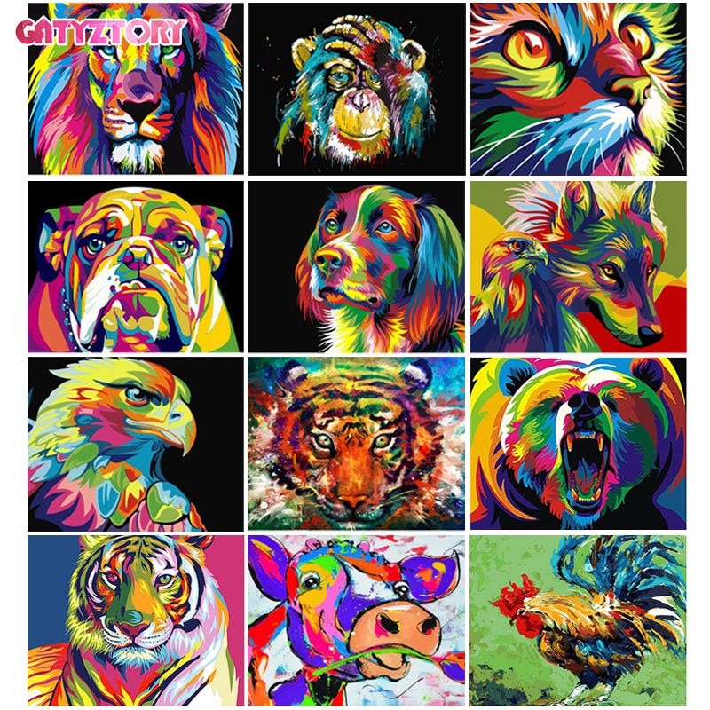 Colorful Animal Art Kit - Yeezlab