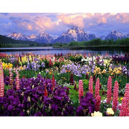 Colorful Flower Art Painting Kit