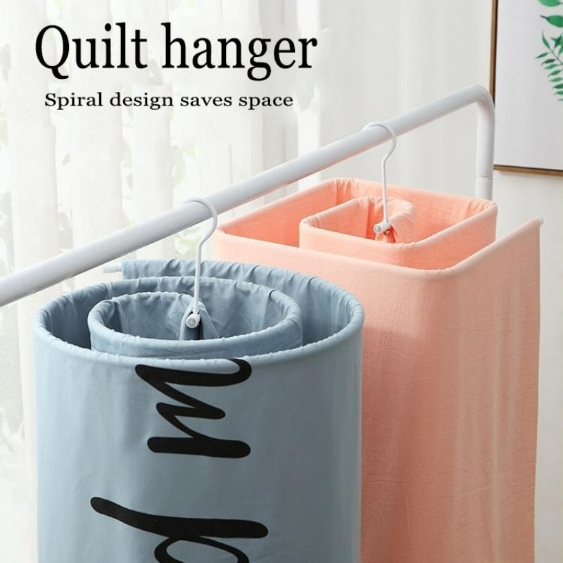 Compact Folding Spin Dry Rack